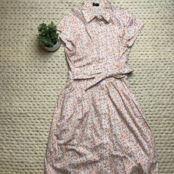 The Saville Row Dresses & Skirts - Fruit and floral 50s style shirt dress